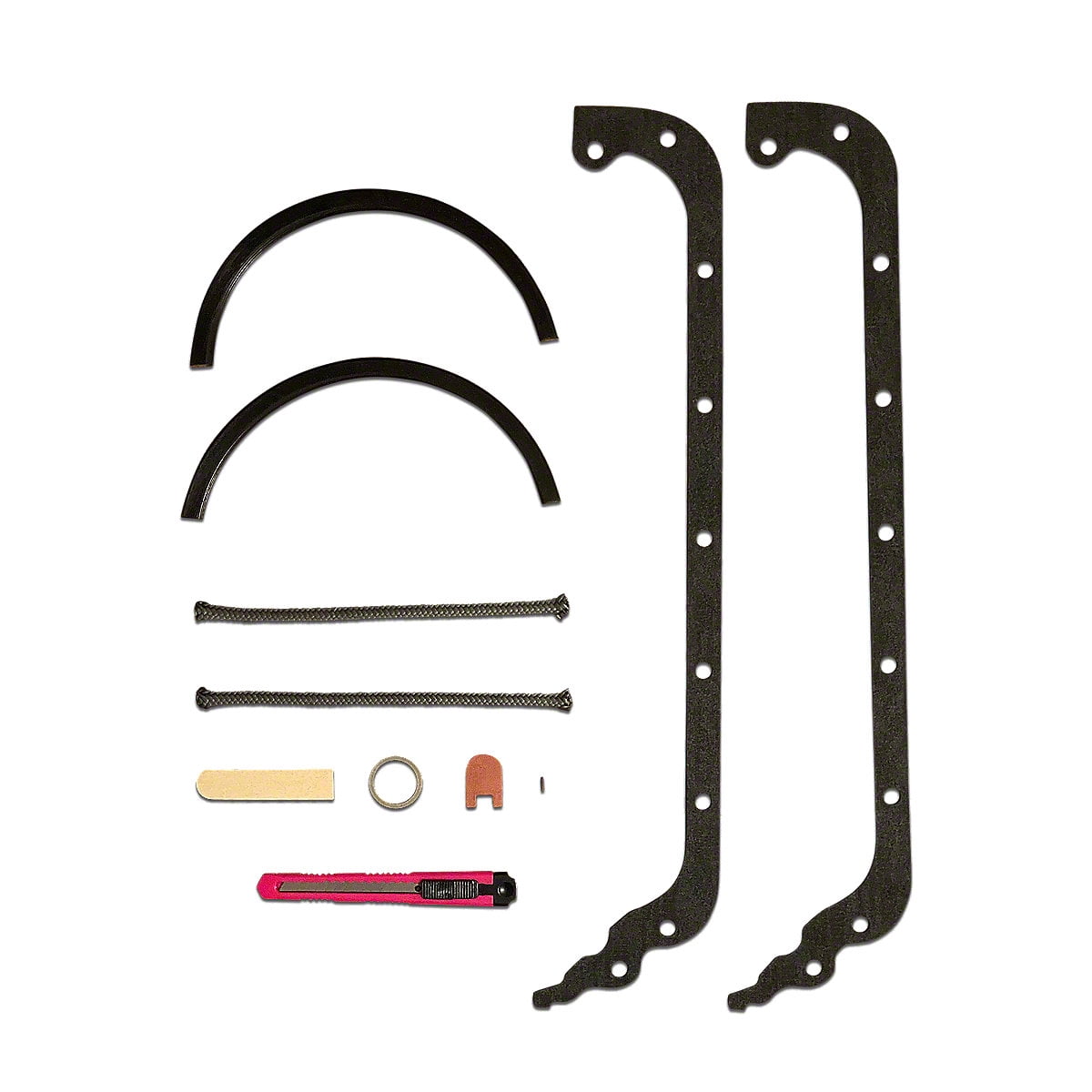 Oil Pan Gasket Set Fits Massey Case Cockshutt White / Oliver Tractor       840026M91F400B401       TO19532  452323A 452265A