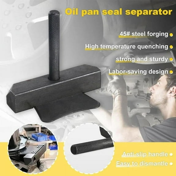 Oil Pan Removal Tool - Efficient Separator for Quick and Easy Oil Pan Maintenance, Durable Design for Professionals and DIY Enthusiasts, Compact and Portable Automotive Tool