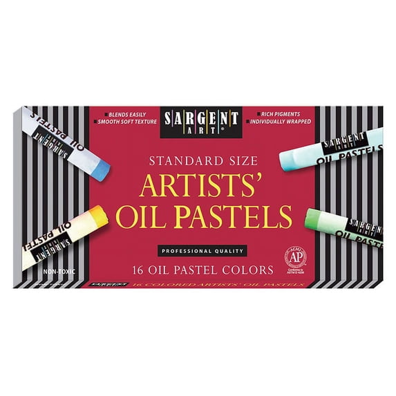 Oil Pastels, Regular, 16 Count | Bundle of 5 Boxes
