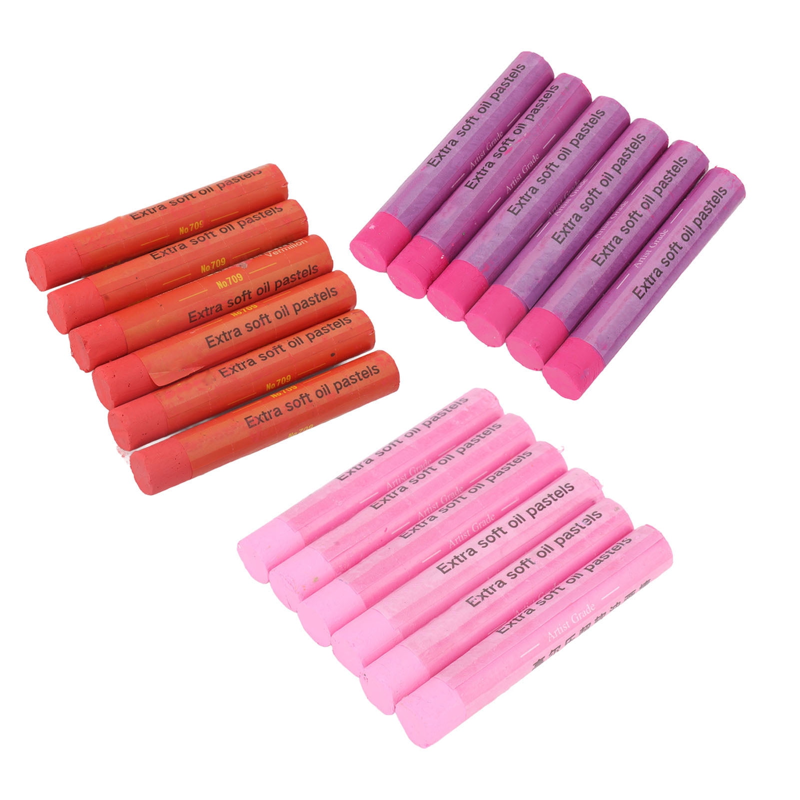 Oil Pastels Set, Three Color Soft Oil Pastels For Home