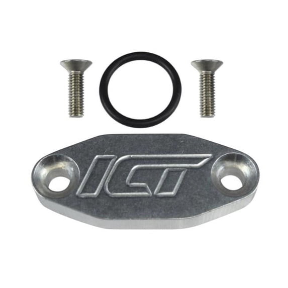 Oil Port Adapter Cooler Delete Block Off Plate