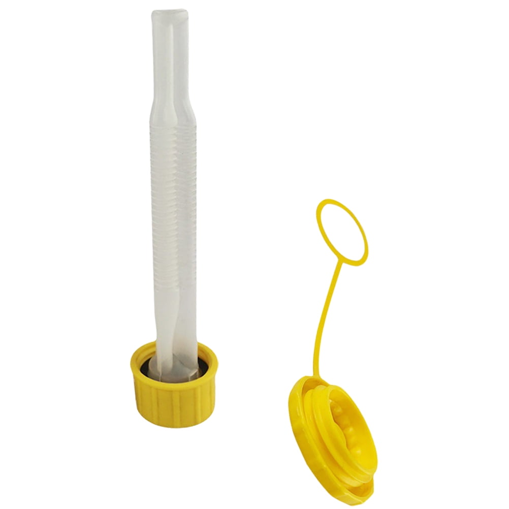 Oil Pourer Guide Plastic Barrel Gas Can Spout Replacement Fuel Old Style Spouts Polyethylene