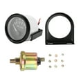Oil Pressure Gauge, Compact Size Car Pressure Indicator High Accuracy