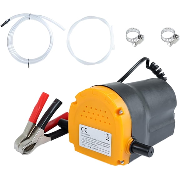 Oil Pump, Oil Extractor Pump 12V, 60w Oil Removal Pump for Oil Change, Electric Transfer Oil Pump, Easily Scavenge Oil from Cars, Motorcycles, RVs, Boats, and lawn Equipment