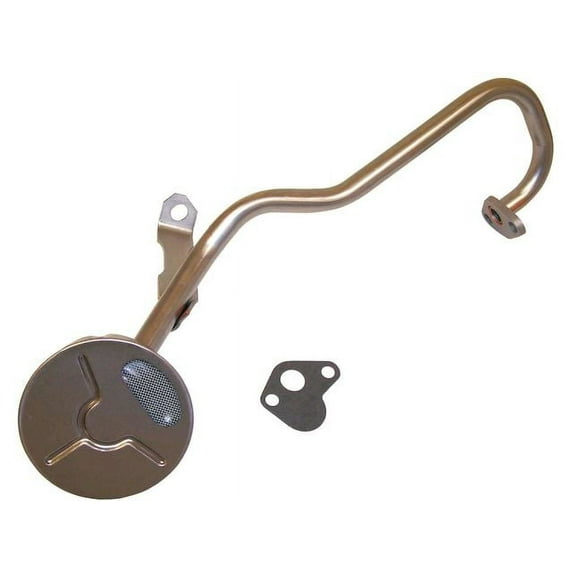 Oil Pump Pickup Tube and Screen - Compatible with 1980 - 1996 Ford E-150 Econoline 4.9L 6-Cylinder 1981 1982 1983 1984 1985 1986 1987 1988 1989 1990 1991 1992 1993 1994 1995
