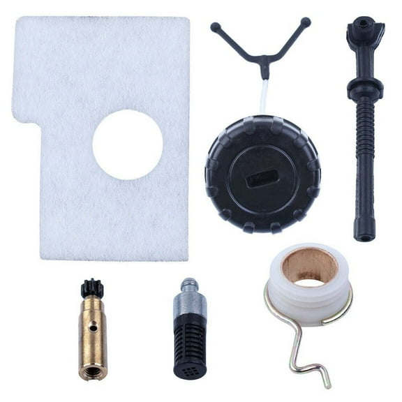 Oil Pump Worm Gear Hose Air Filter Kit Suit For Stihl 017 018 MS170 MS180 Chainsaw Home Garden Power Tool Replacement Accessorie