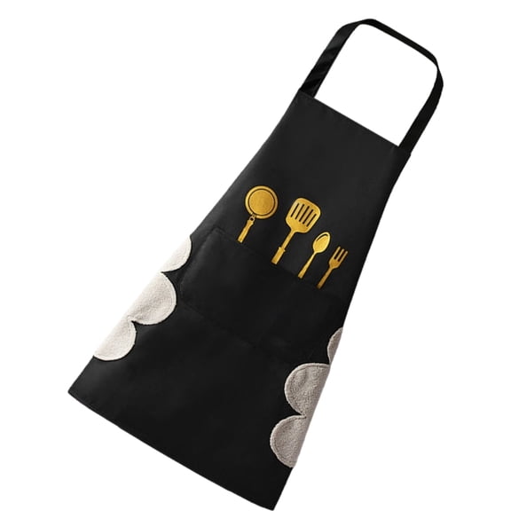 Oil Resistant Waterproof PVC Apron For Kitchen Spills Durable Comfortable Design