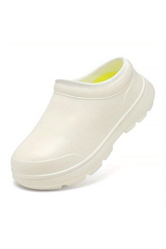 Oil Resistant Work Shoes Non Slip Shoes Cushion Chef Shoes Safety Water Kitchen