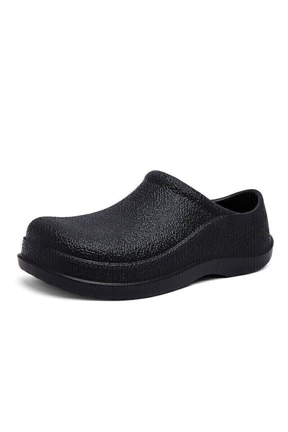 Oil Resistant Work Shoes Non Slip Shoes Cushion Chef Shoes Safety Water Kitchen
