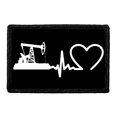 thumbnail image 1 of Oil Rig - Heartbeat - Removable Patch, 1 of 3