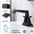 Oil Rubbed Bronze 2Handle Bathroom Sink Faucet 4 Inch Centerset
