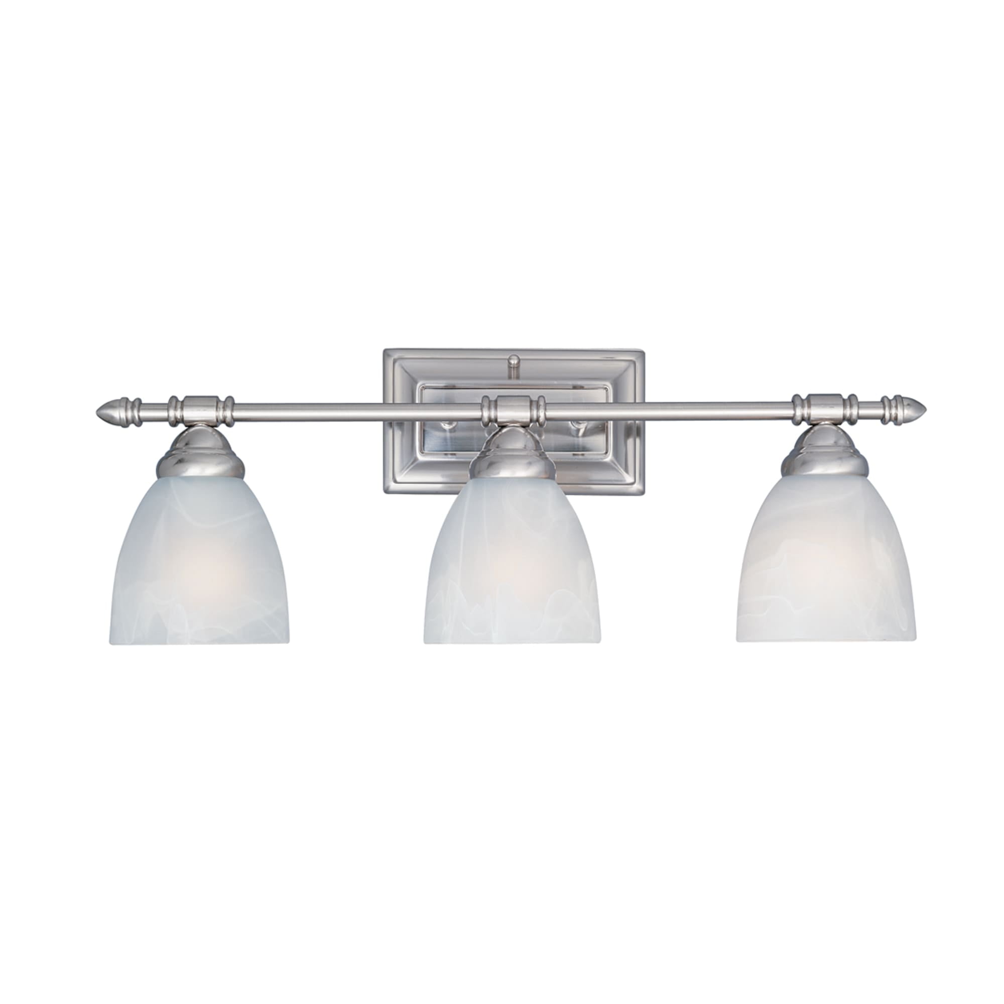 Oil Rubbed Bronze 3 Light Bathroom Fixture - Walmart.com