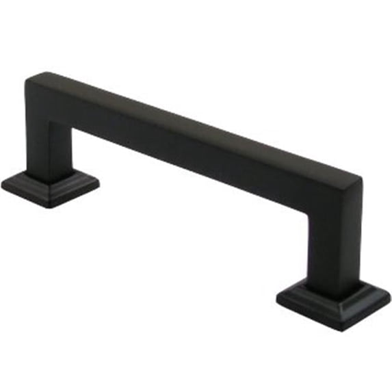 Oil Rubbed Bronze 4 In. On Center Square Pull