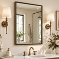 Irrow Frame Oil Rubbed Bronze Bathroom Vanity Mirror 30