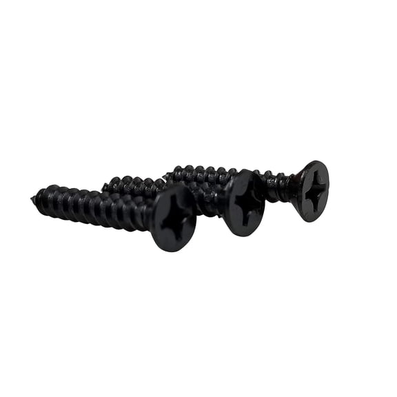 Oil Rubbed Bronze Commercial Hinge Screws #12 x 1Inch for Door Hinges, 24Pack