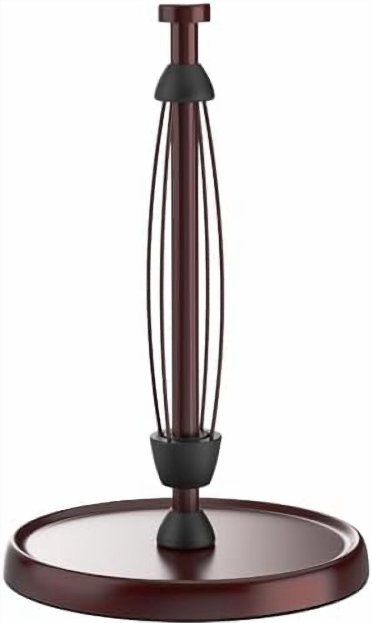 Oil Rubbed Bronze Paper Towel Holder Countertop, Bronze Kitchen Accessories Decor, Stainless Steel, Paper Towel Roll Holder Stand with Ratchet Mechanism for Kitchen Bathroom Farmhouse Essentials
