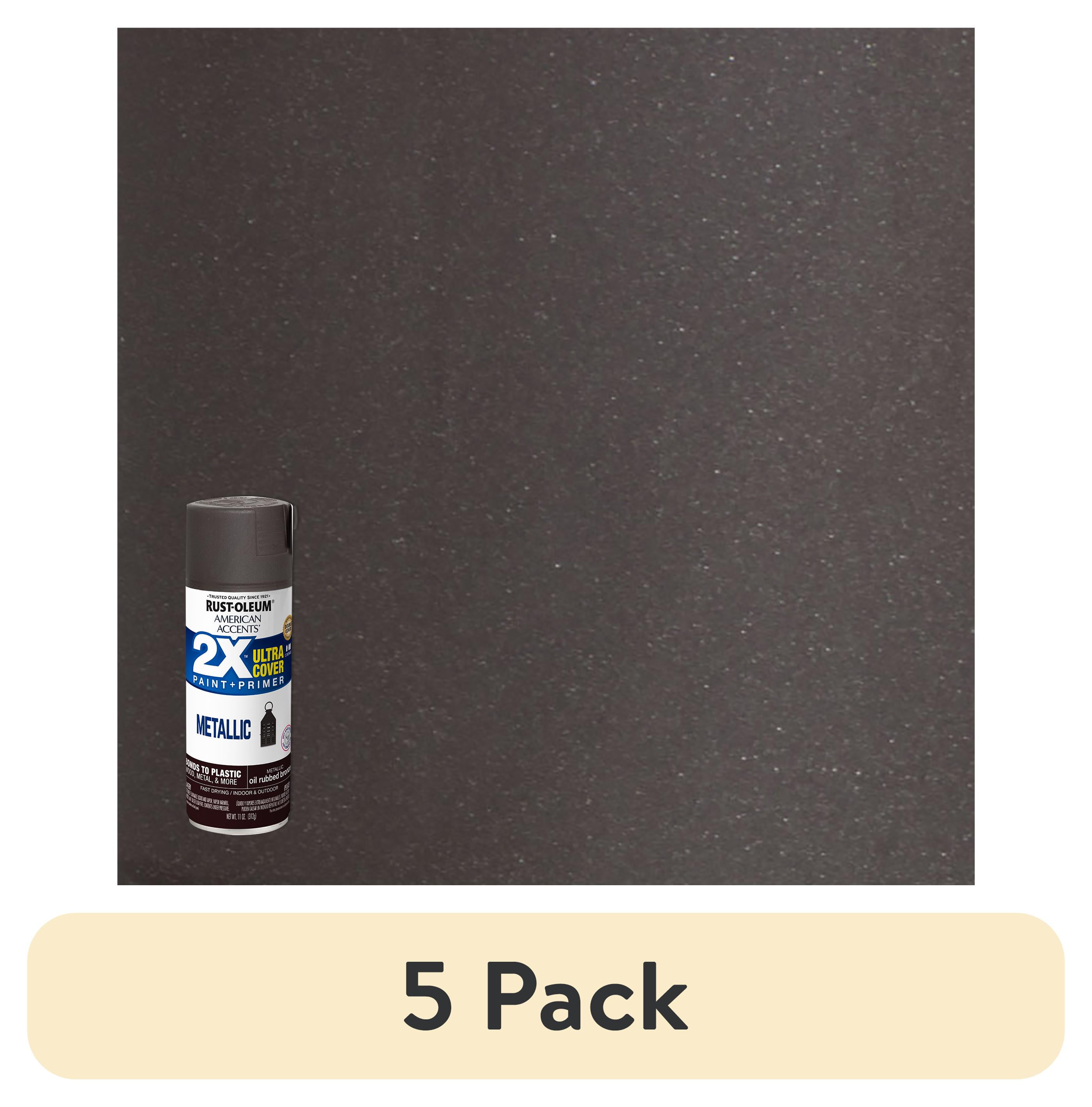 11 oz. Metallic Dark Bronze Protective Spray Paint (6-Pack)