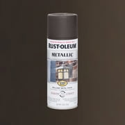Oil Rubbed Bronze, Rust-Oleum Stops Rust Metallic Spray Paint-248636, 11 oz