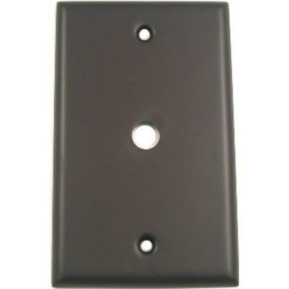 Oil Rubbed Bronze Single Cable Switch Plate