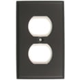 thumbnail image 1 of Oil Rubbed Bronze Single Receptacle Switch Plate, 1 of 1