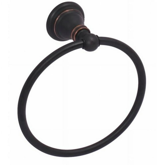 Oil Rubbed Bronze Traditional Towel Ring