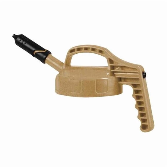 Oil Safe Mini Spout Lid,Tan,Plastic,7 1/2 in H 100400