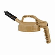 Oil Safe Mini Spout Lid,Tan,Plastic,7 1/2 in H 100400