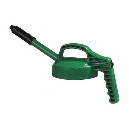Oil Safe Stretch Spout Lid,w/0.5 In Out,Mid Green 100305