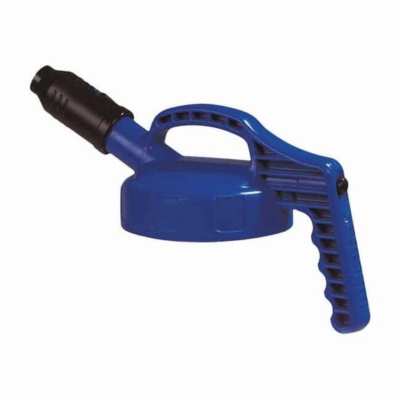 Stumpy Spout Lid,Blue,Plastic,8 1/4 in H 100502