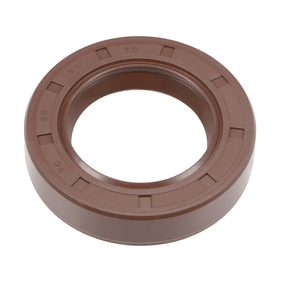 Oil Seal 35mm Inner Diameter 55mm OD 12mm Thick Fluorine Rubber Double Lip Seals