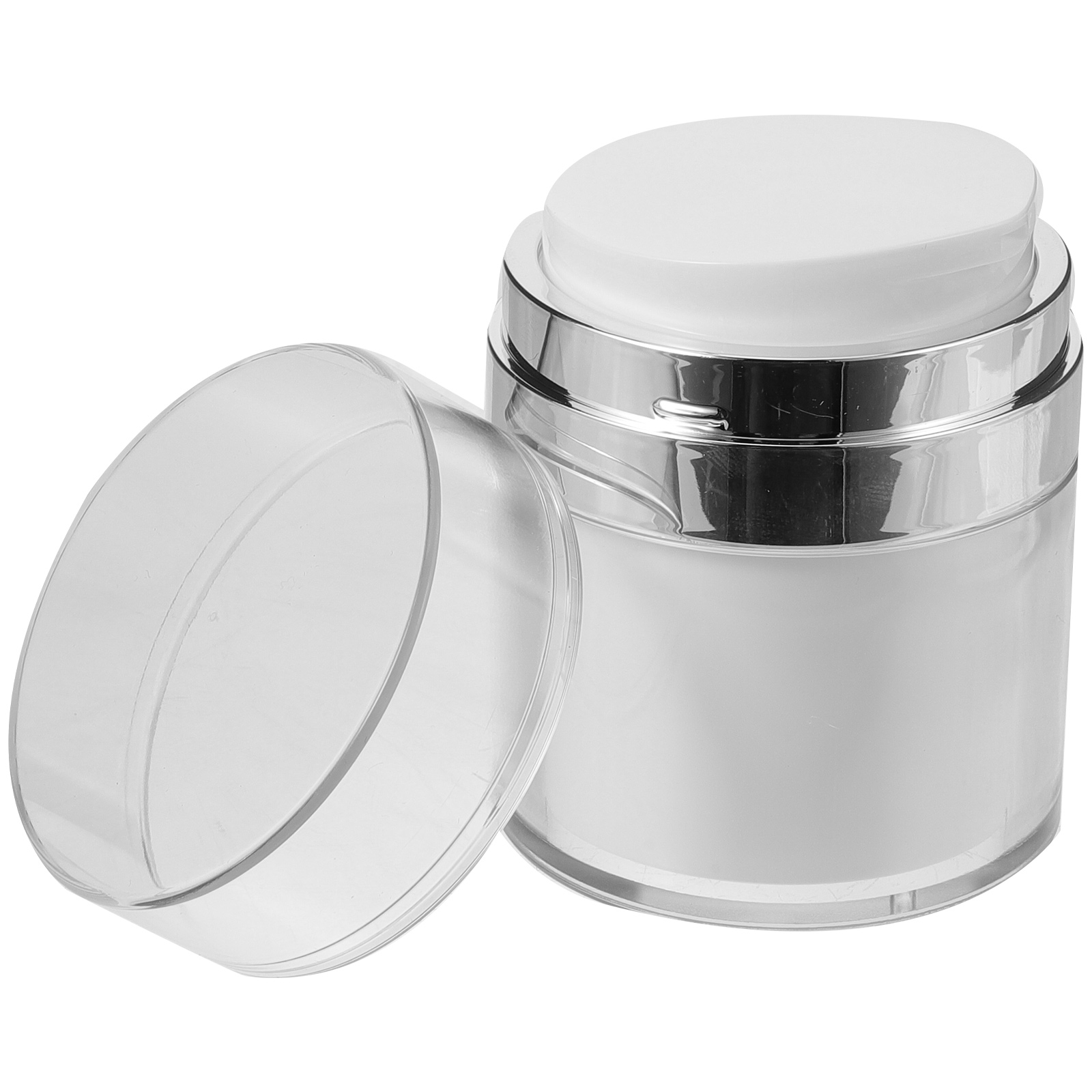 Oil Serums Press Jar Vacuum Pressure Bottle Cream Small Plastic