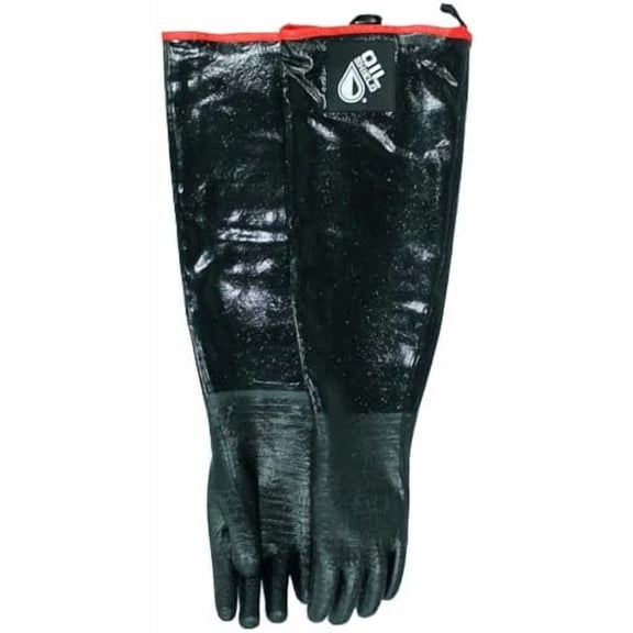 Oil Shield, 26" High Heat Neoprene Glove, 450 Degree Temp Rating, Fryer Filtration, Cottonl Liner, Food Service Safety, Size Small$$Tools & Hardware Other