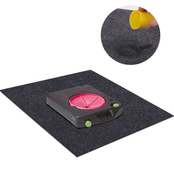 Oil Spill MatGarage Floor Mat Oil Absorbing pad Durable Protective Surface Can be Used for car Oil Change (36" x 36"