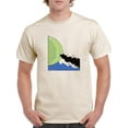 thumbnail image 1 of Oil Spills T-Shirt Men -Wilfred Hildonen Designs, Male Small, 1 of 4