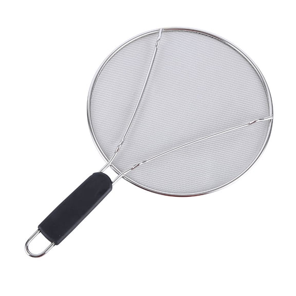 Oil Splash Screen Guard Stainless Steel Mesh for Frying Pans Kitchen Use