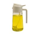 thumbnail image 1 of Oil Sprayer Bottle 2 in 1 Oil Vinegar Bottle Dispenser Baking BBQ Kitchen Fryer, 1 of 14