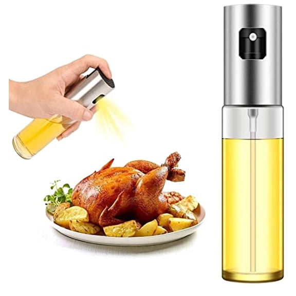 Oil Sprayer for Cooking| Oil Spray Bottle| Olive Oil Sprayer Mister,100ml Olive Oil Spray Bottle,Olive Oil Spray for Salad,BBQ,Kitchen Baking,Roasting