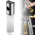 thumbnail image 1 of Oil Sprayer For Cooking Refillable Olive Oil Spray Bottle For Fryer Oil Vinegar Portable Glass Kitchen Gadget For BBQ Salad Roasting Grilling Local Stock,kitchen drinking cups, 1 of 9