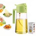 Oil Sprayer For Cooking,2 In 1 Olive Oil Dispenser And Oil Sprayer