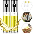 thumbnail image 1 of Oil Sprayer for Cooking, 100ml Glass Kitchen Olive Oil Sprayer Mister, Oil Sprayer Bottle for Air Fryer, Baking, Salad, Grilling, BBQ (2PCS), 1 of 8
