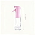thumbnail image 1 of Oil Sprayer for Cooking Glass Olive Mister Oil Dispenser Bottle for Kitchen Vinegar Spritzer for Air Fryer Gadgets Making Baking Frying (Pink), 1 of 2