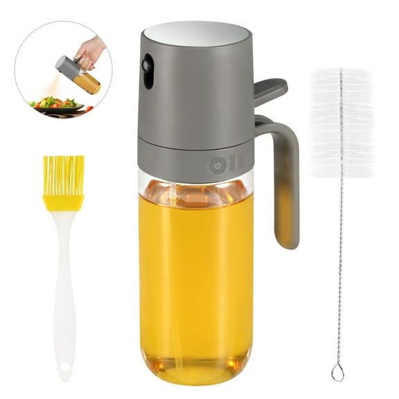 Oil Sprayer for Cooking, LeaderPro 8.5OZ Olive Oil Sprayer Mister for Kitchen Baking, Air Fryer, Salad, BBQ, Frying