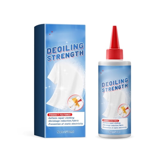 Oil Stain Remover, Powerful Stain Removal for Clothes, Gentle on Fabrics, Multi-Functional Laundry Detergent for Home & Business Use, Quick & Easy Application