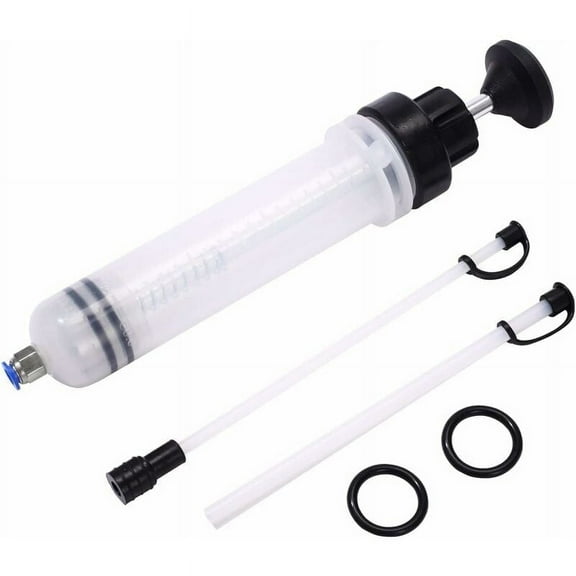 Oil Syringe, Oil Suction Syringe-200Cc Transfer Pump, Oil Suction Pump, Gear Oil And Brake Fluid And Antifreeze Extractor-Hand Pump Transfer Tool