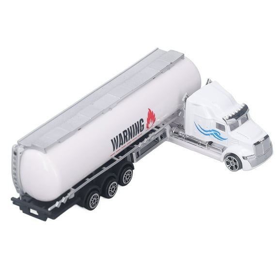 Oil Tanker Truck Model High Simulation Interactive Tank Truck Trailer Toy for Children Parents