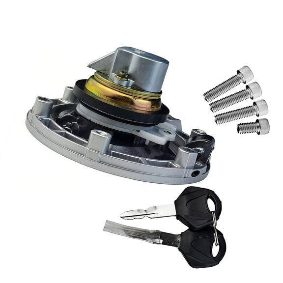 Oil Tanks Top Cover Caps for Motorcycles Anti Corrosions Metal Construction Secure Turn Lock Systems