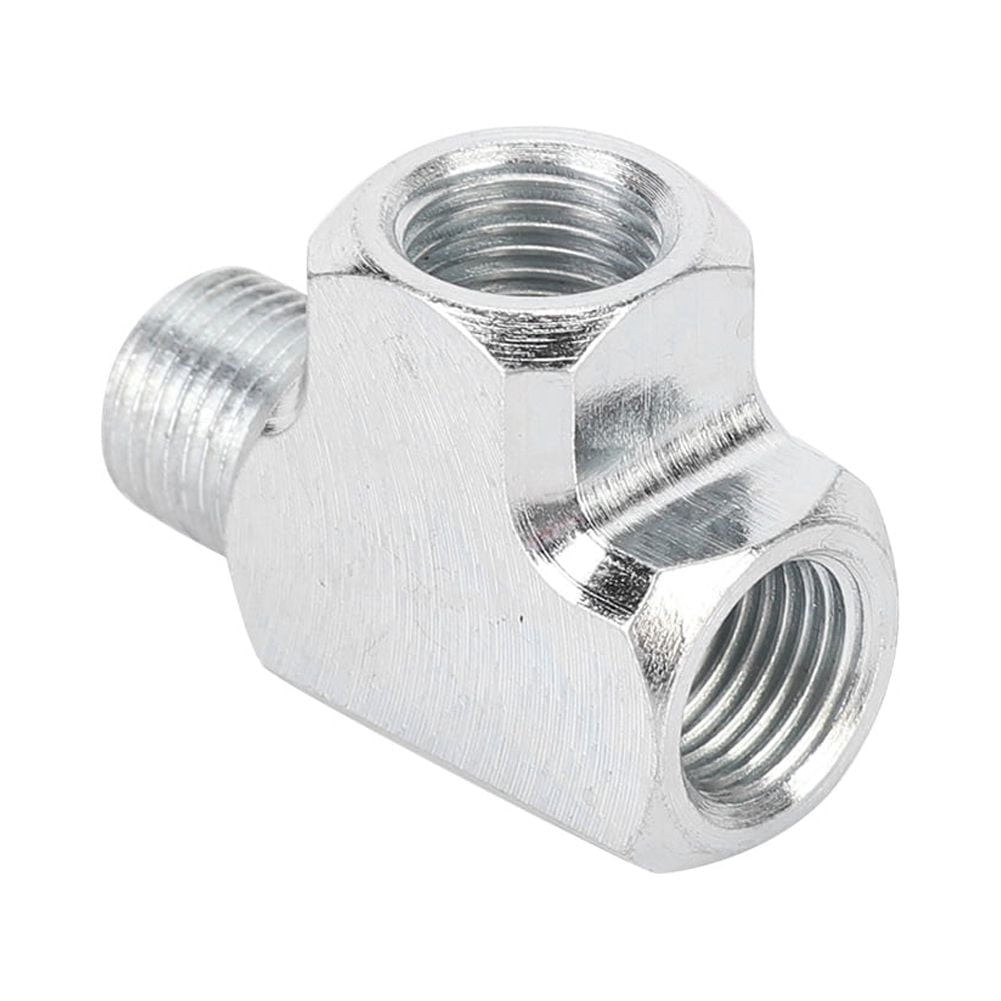 Oil Water Sensor Pressure Gauge And Adapter T Type Tee Pipe Fitting 1/8