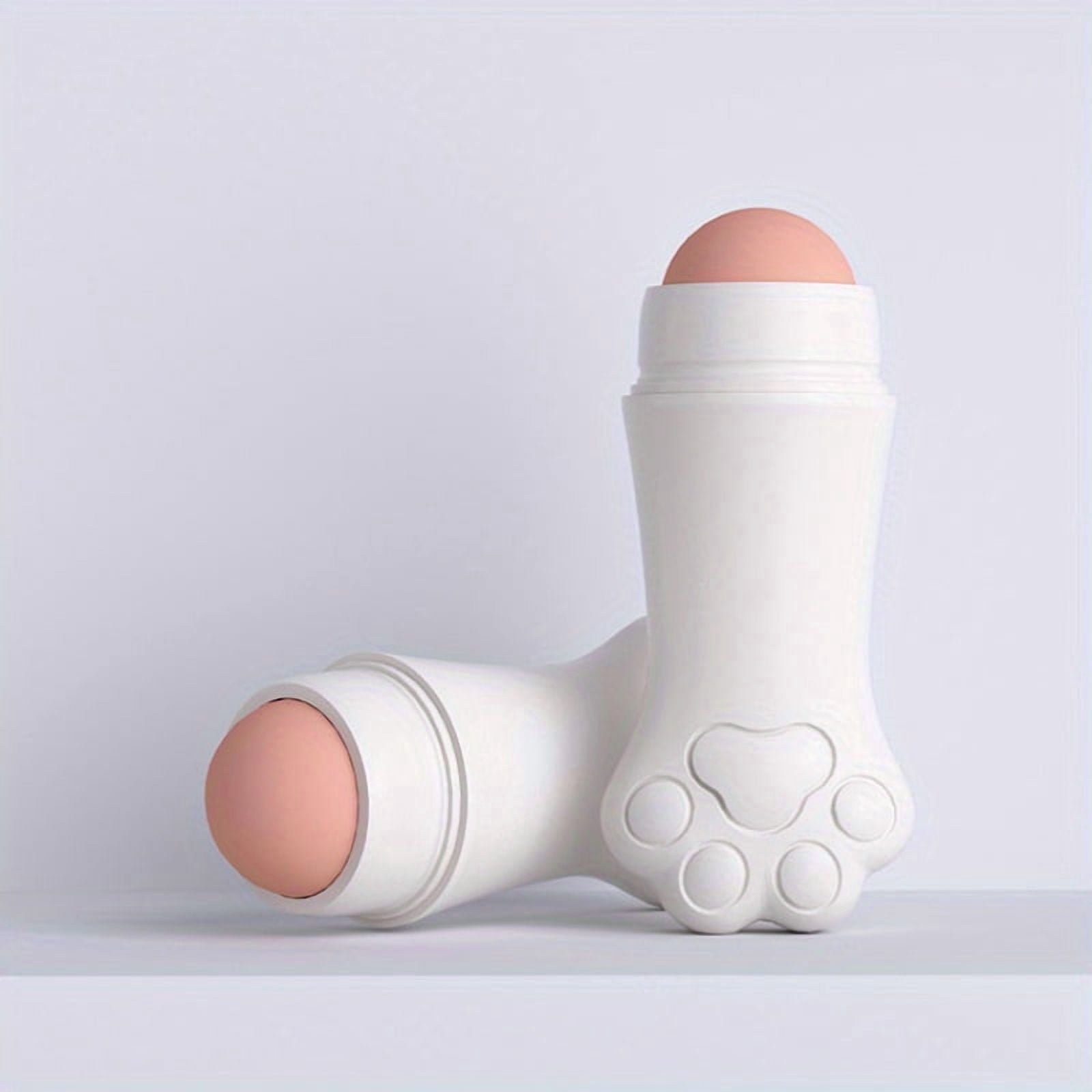 Oil-absorbing Volcanic Roller, Reusable Quartz Ball Facial Massager, Suitable for Facial Makeup Oil Control, Home or Travel Mini Massage Skincare Tool
