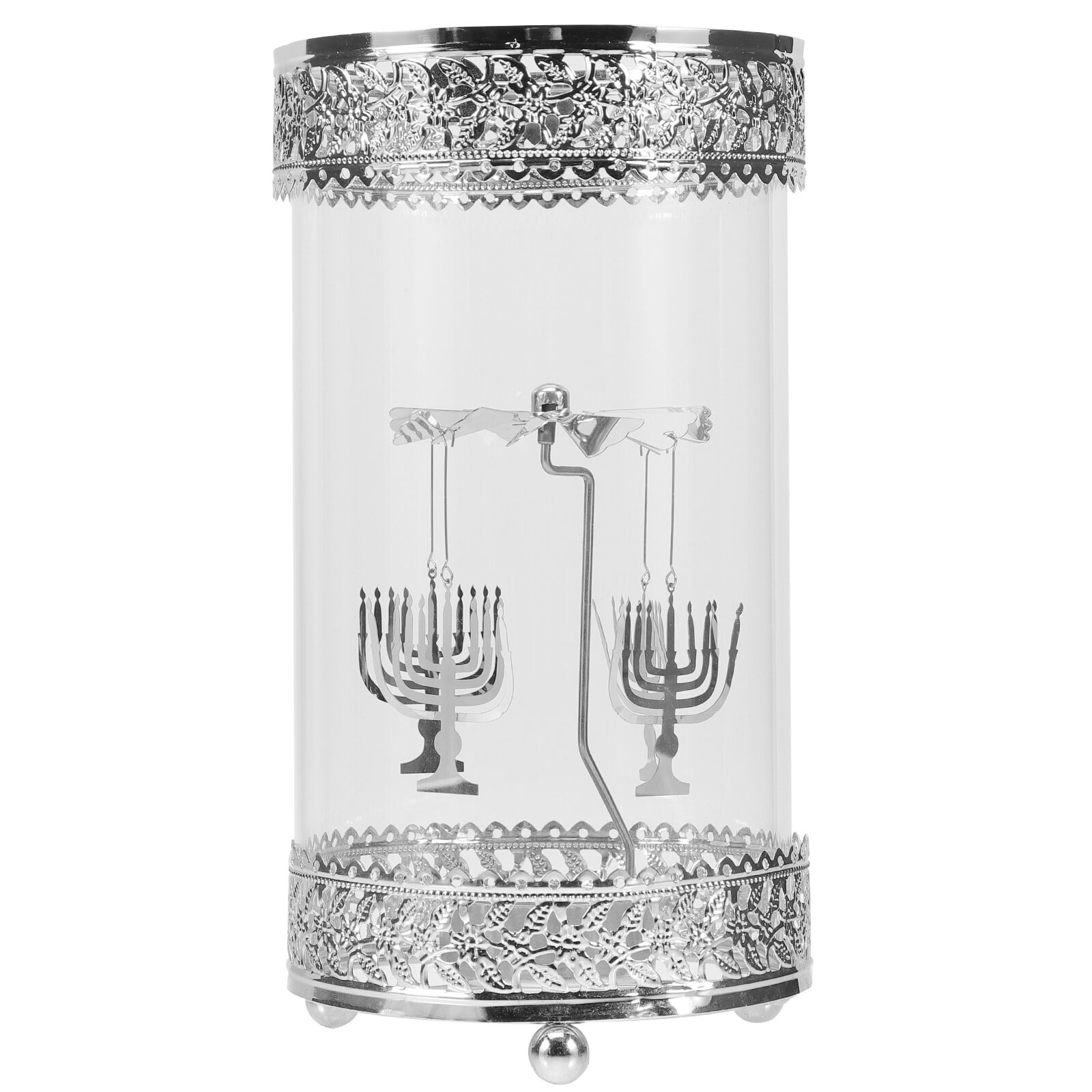 Oil menorahs for chanukah Candle Holder Rotating Candlestick Tea Light