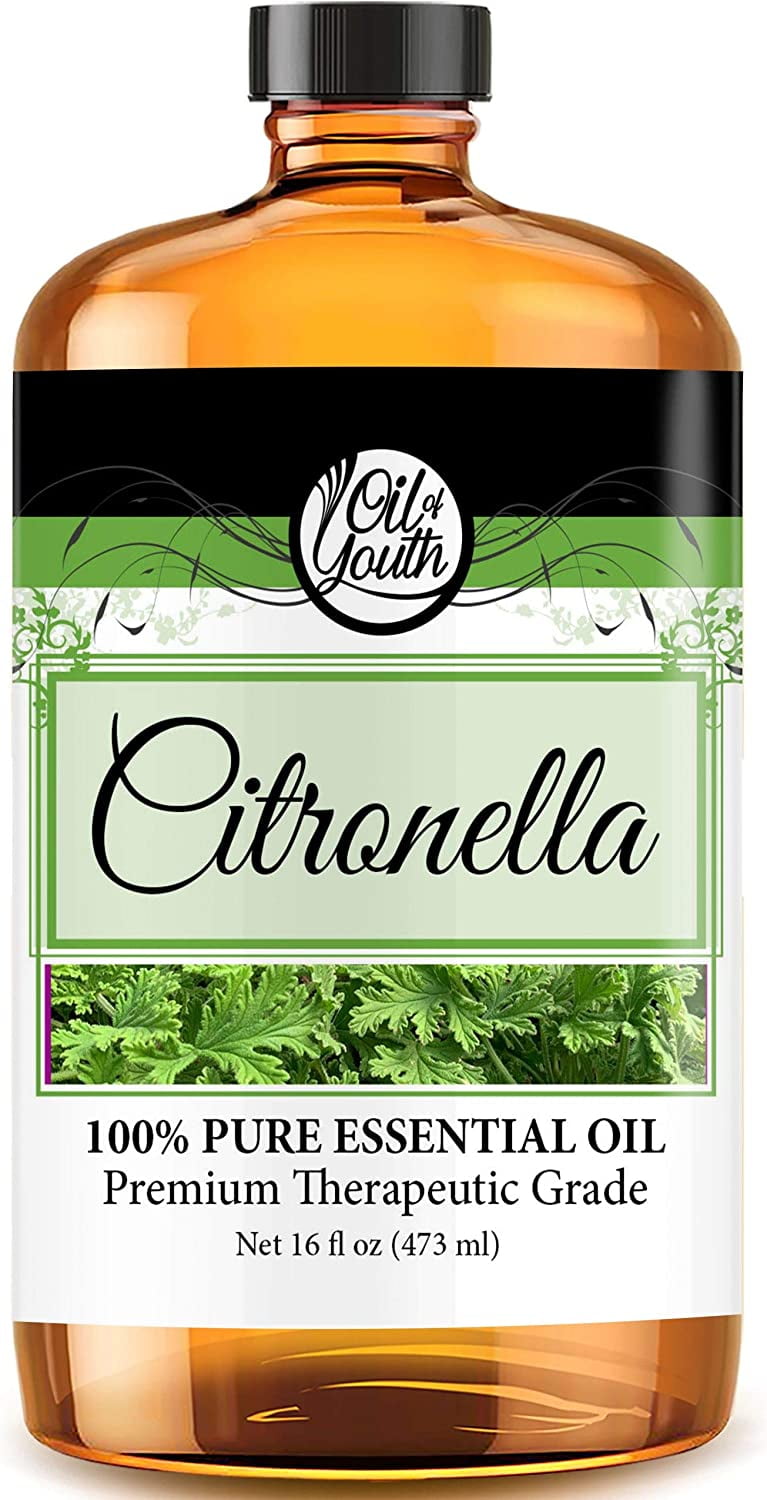 Oil of Youth Citronella Essential Oil, 16 fl oz